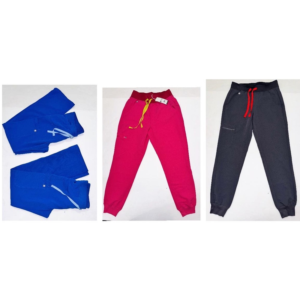 FIGS‎ Technical Women’s Scrub set of 4 pants new zamora  jogger and Yola pants